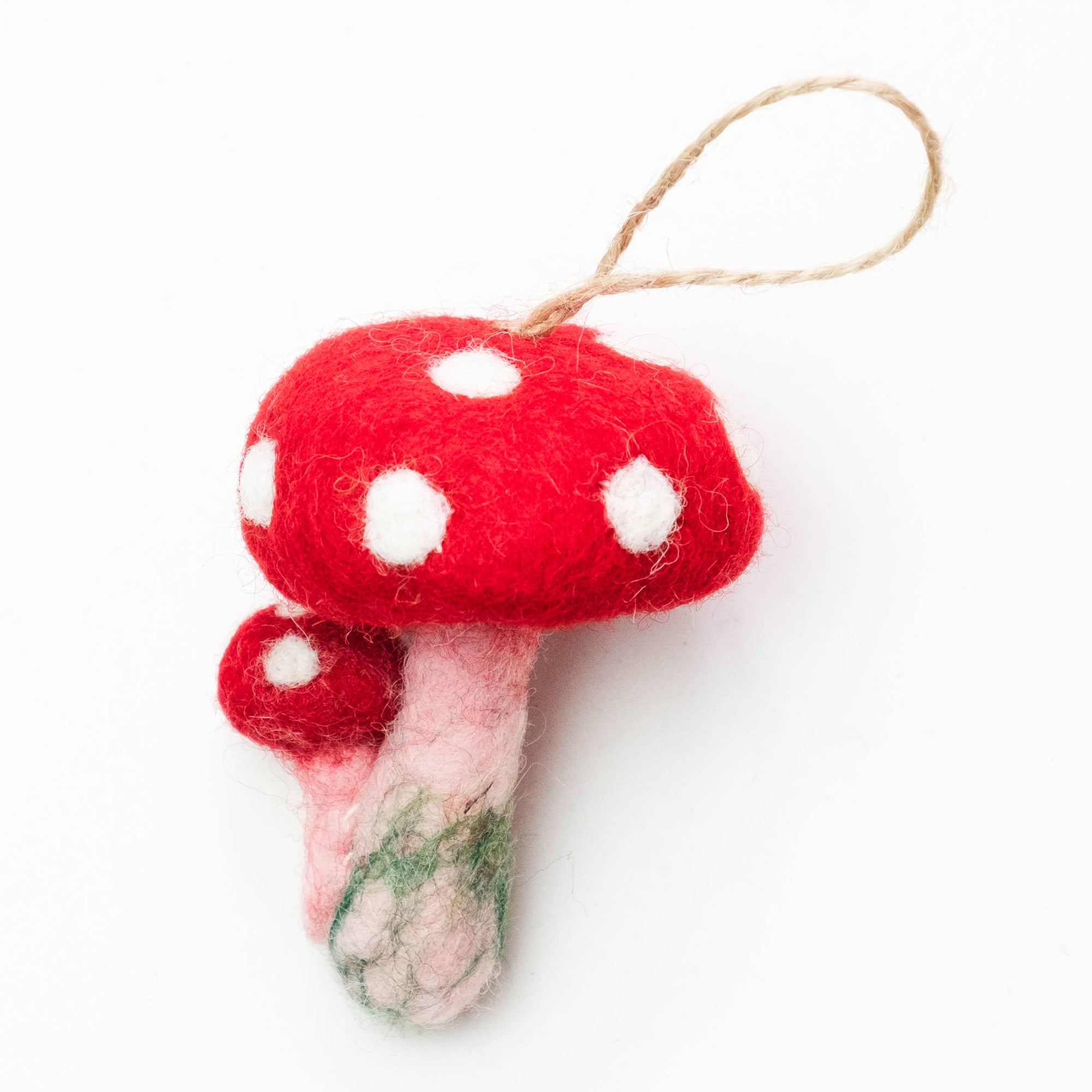 Ornament - Felt Mushrooms