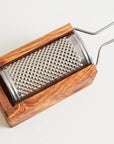 Italian Olivewood Box Cheese Grater
