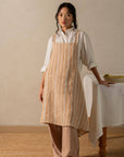 Striped Althea Cross Back Linen Apron – Yarn Dyed Everyday