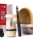 KneadAce Sourdough Kit with 24oz Jar