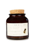 Beeswax Candle: Honey (Unscented)