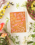 Healing Herb Garden Sympathy Card