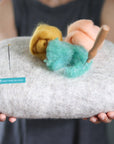 100% Pure Wool Needle Felting Mat - Large