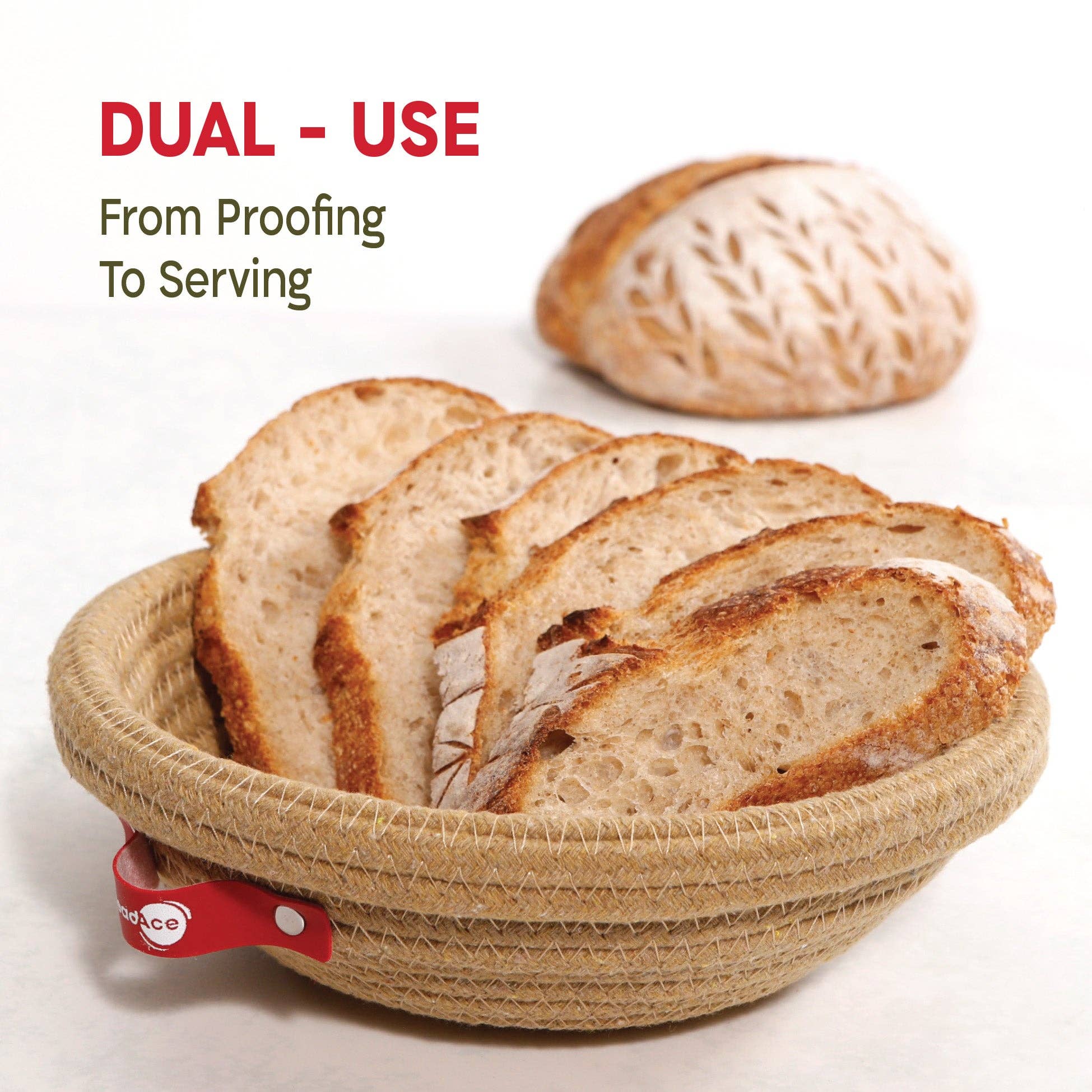 Round Cotton Rope Proofing Baskets