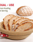 Round Cotton Rope Proofing Baskets