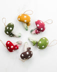 Ornament - Felt Mushrooms