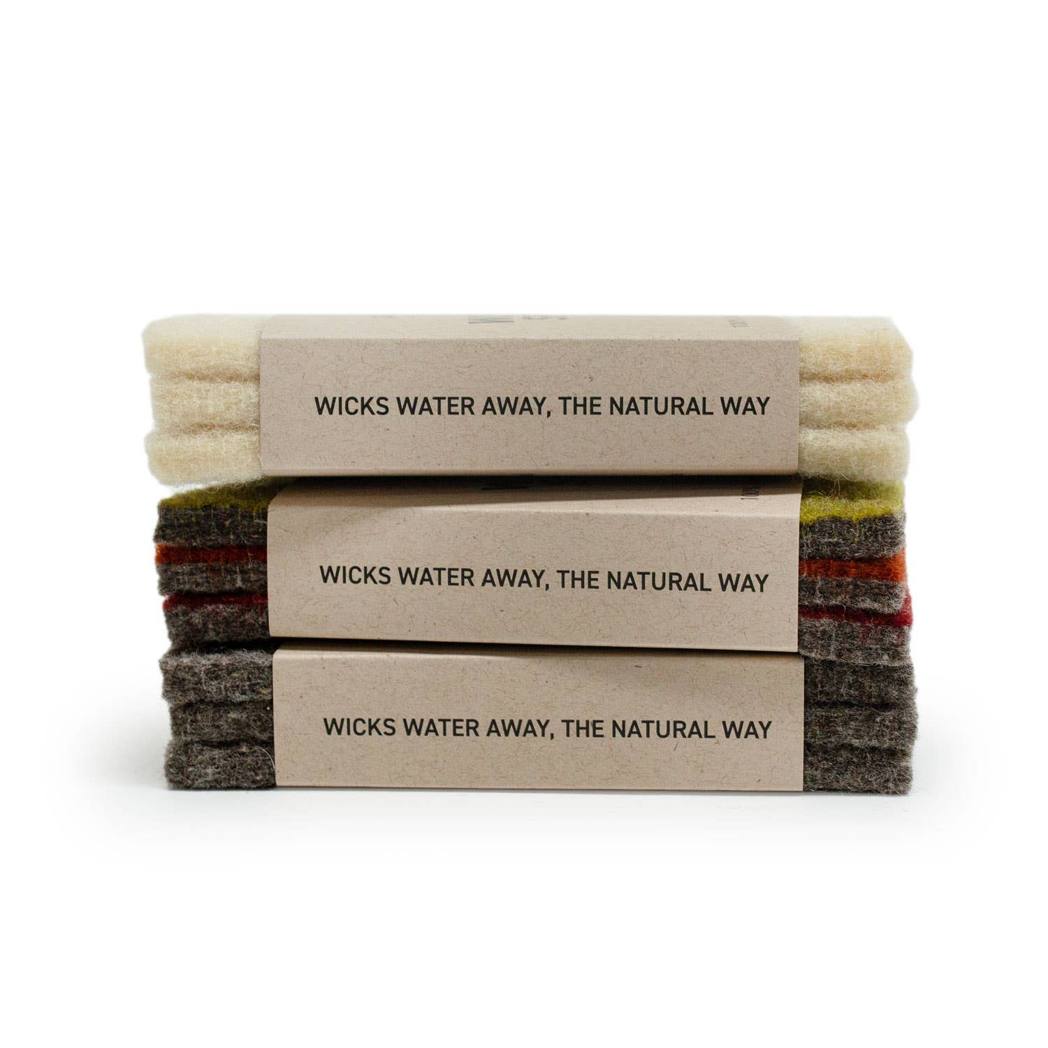 Felted Wool Dish Sponge - 3 Pack