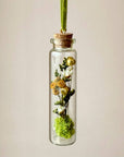 Mix Wildflower Terrarium Christmas Ornament