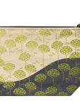 Dandelion Canvas Pouch with Zipper and Squared Bottom