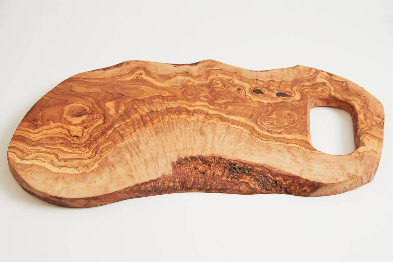 Italian Olivewood Charcuterie &amp; Cutting Board - Large