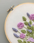Hand Embroidery KIT - Hawthorne in Lilac