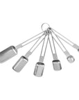 Measuring Spoon Set, Stainless Steel, Set of 6