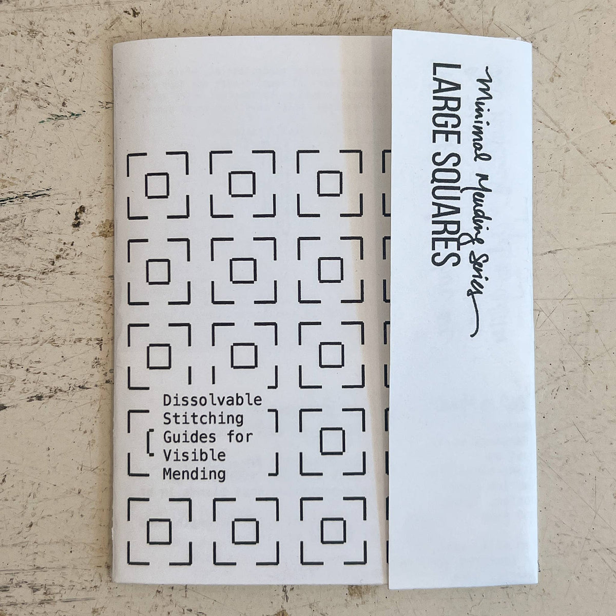 Large Squares - Minimal Mending + Embellishment Transfer