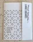 Large Squares - Minimal Mending + Embellishment Transfer