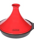 Chasseur Enameled Cast Iron Tajine with Ceramic Lid 12