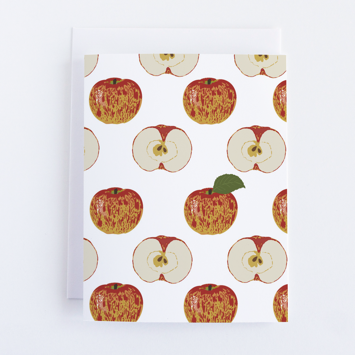 Gravenstein Apples Greeting Card