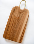 Brass Handled Cutting and Chacuterie Board