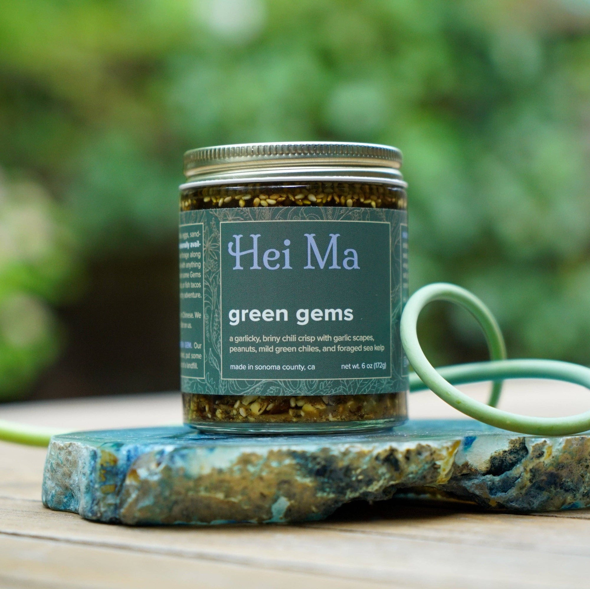 Hei Ma Green Gems Chili Crisp