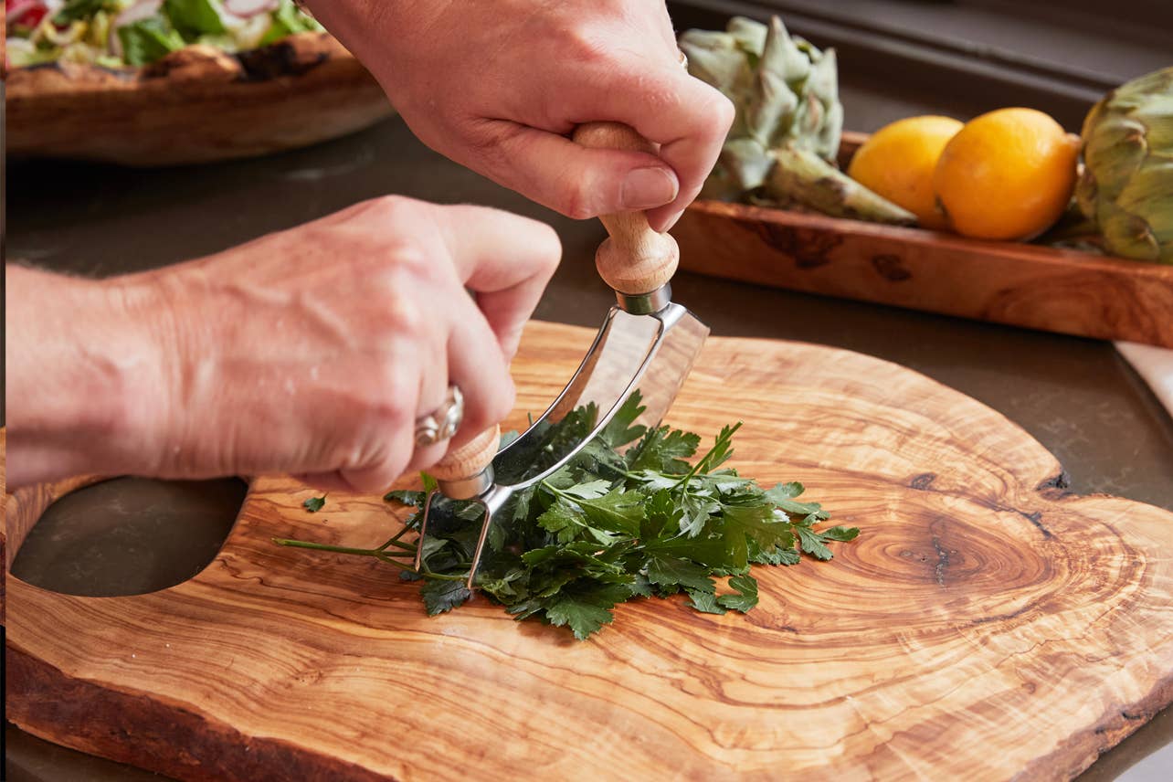 Italian Olivewood Charcuterie &amp; Cutting Board - Large