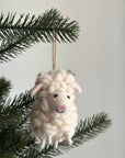 Felt Sheep Ornament