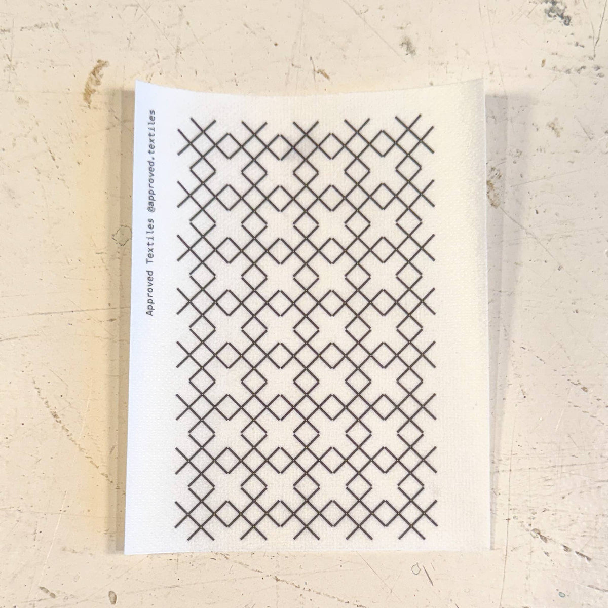 Lattice - Minimal Mending + Embellishment Transfer