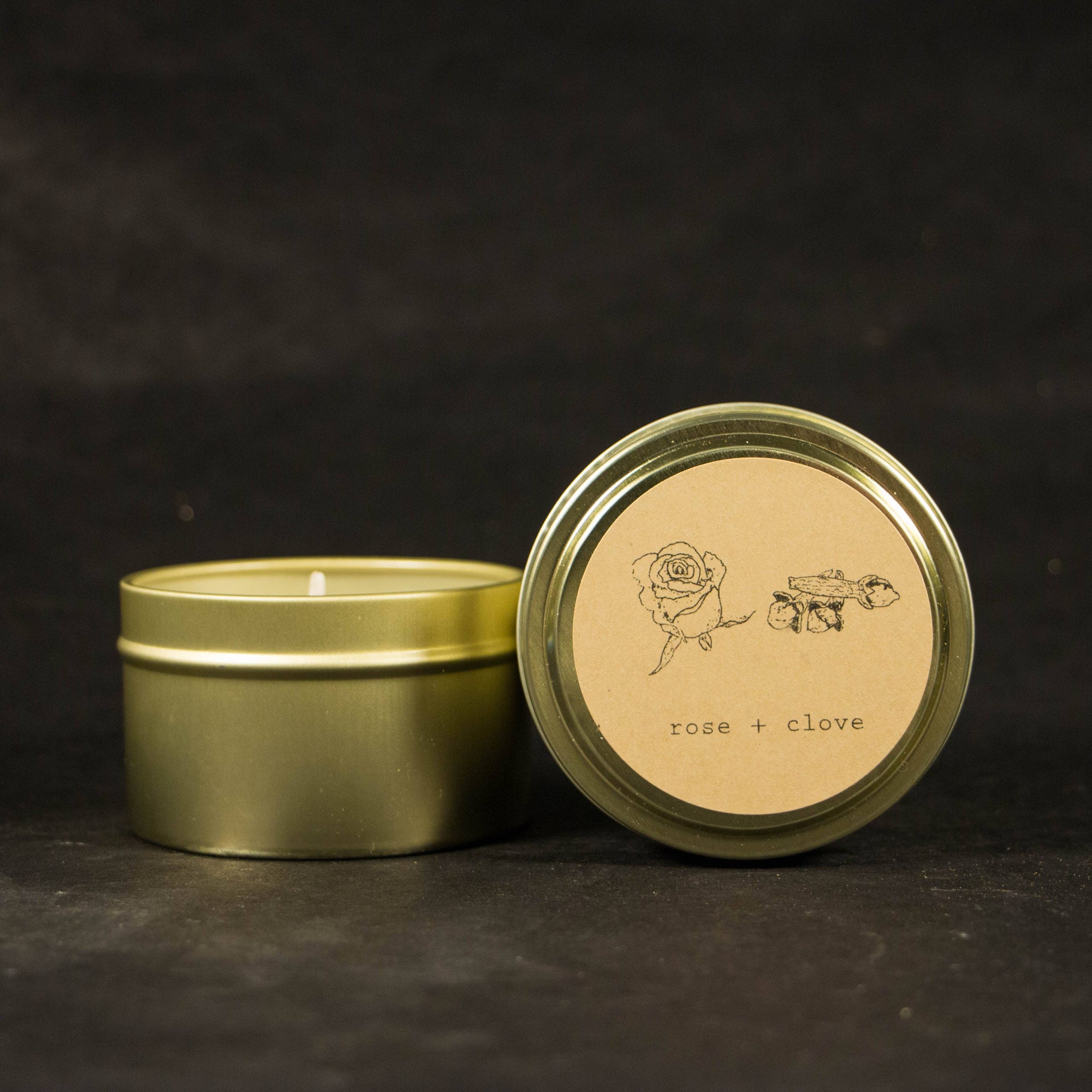 Rose + Clove Candle
