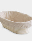 Oval Proofing Basket and Liner