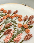 Embroidery Kit  - Avonlea in Terracotta