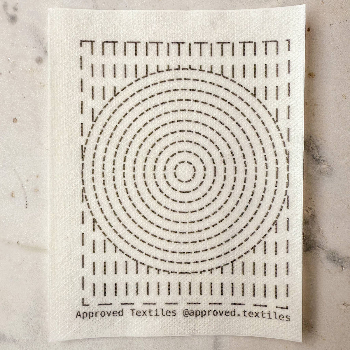 Eva Hesse Geometric Shapes: Mending + Embellishment Transfer