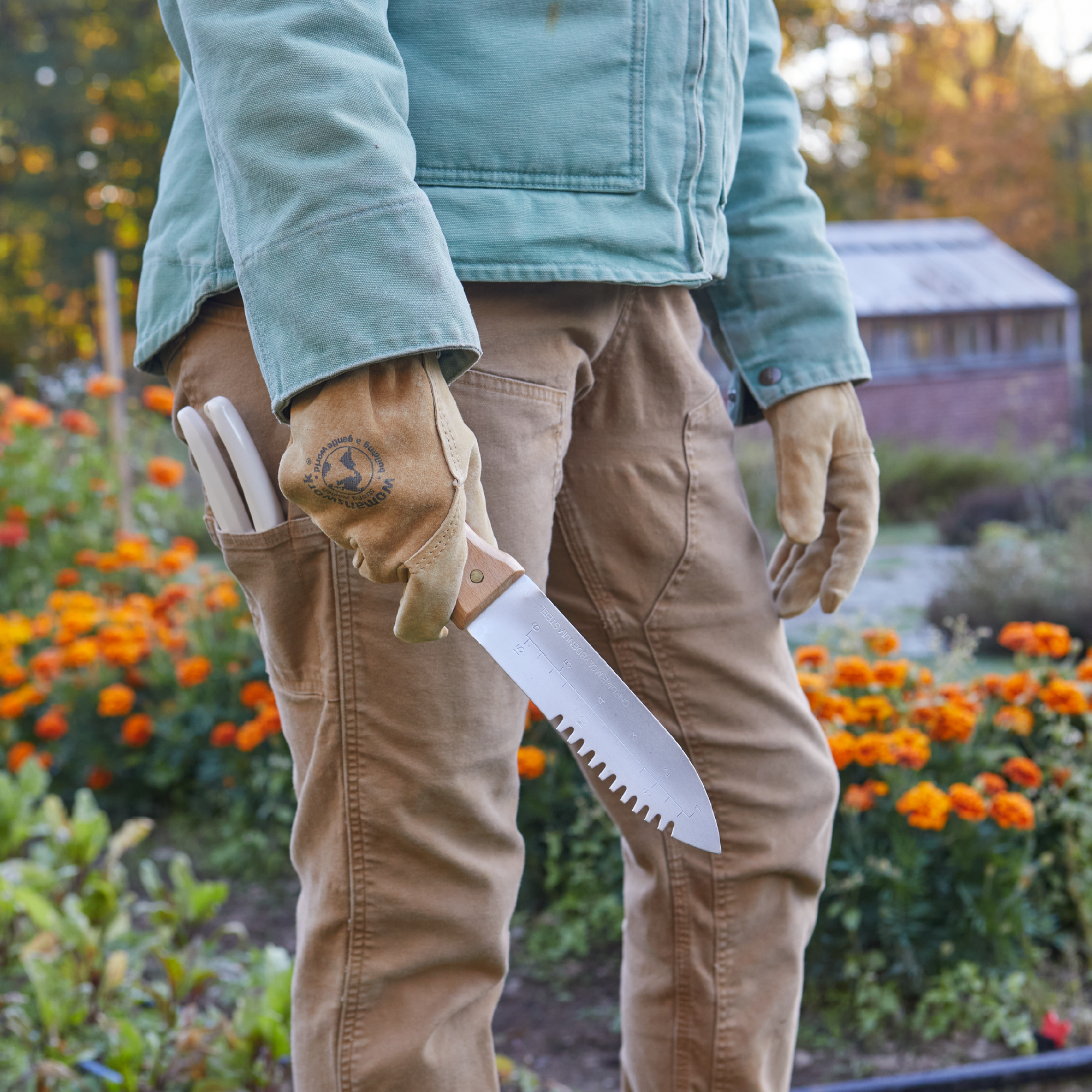 Womanswork Original Leather Work Gloves - Women's