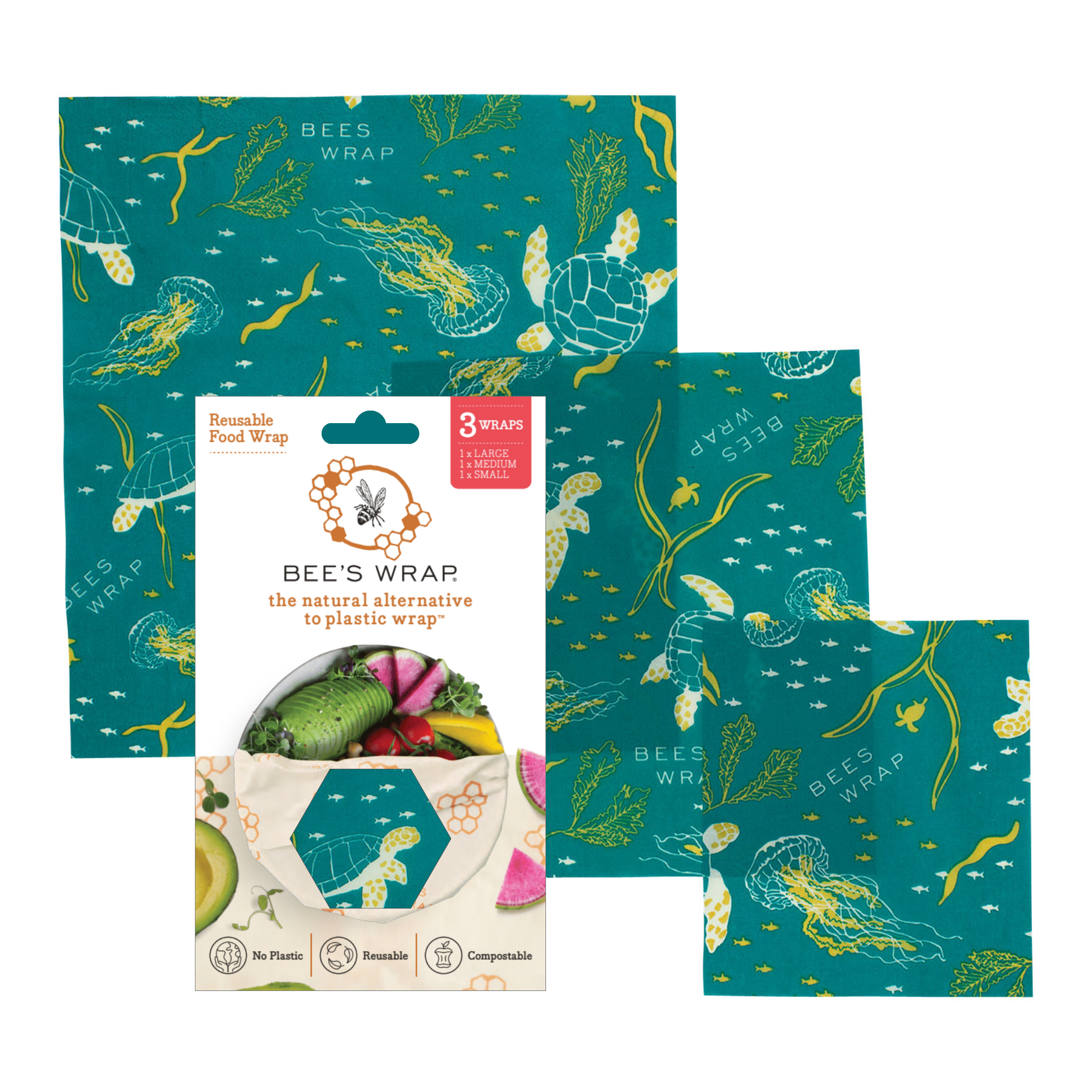 Bee's Wrap - Assorted 3 Pack