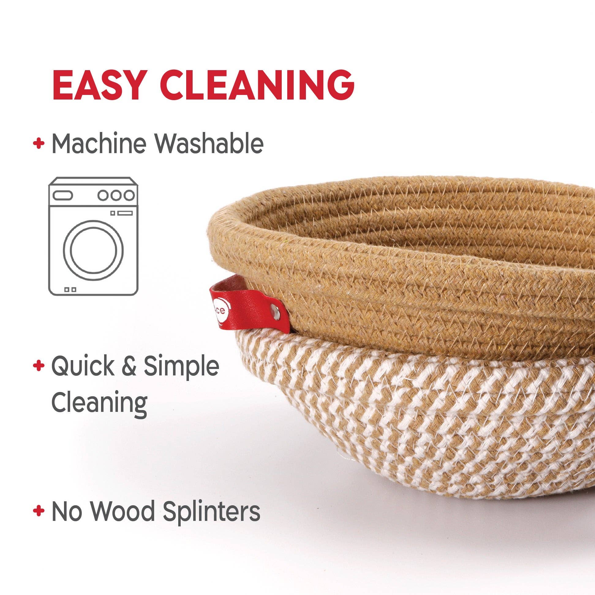 Round Cotton Rope Proofing Baskets