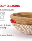 Round Cotton Rope Proofing Baskets