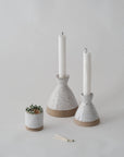 Artisanal Handmade Ceramic Candle Taper Holder