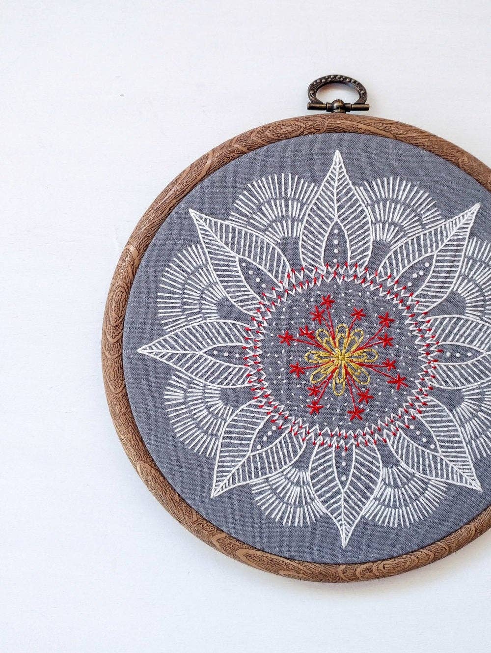 Autumn Mandala Embroidery Kit