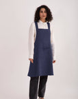 Live Linen Inc. - Linen Cross Back Apron