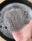 Chainmail Cast Iron Cleaner and Scrubber