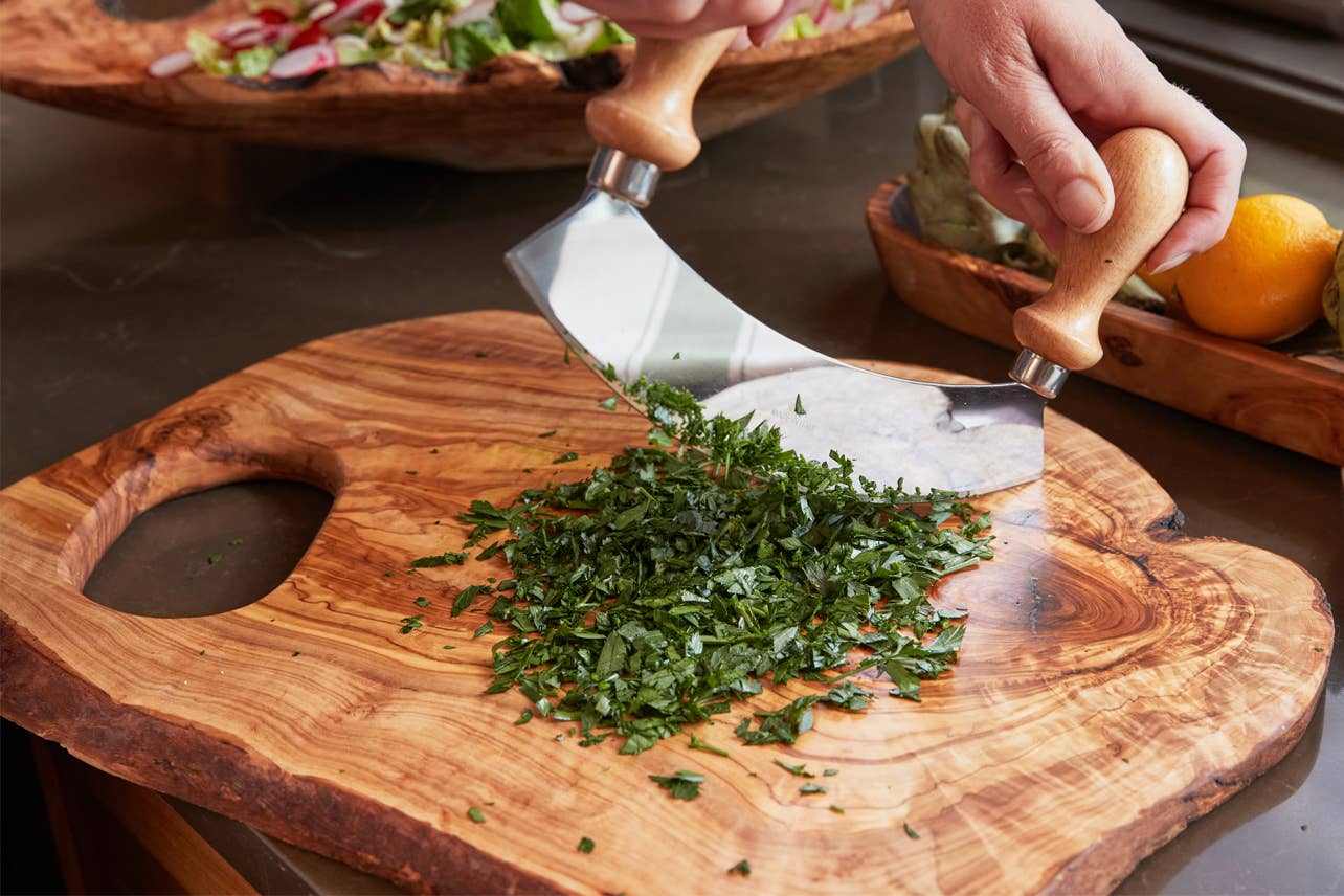 Italian Olivewood Charcuterie &amp; Cutting Board - Large