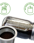 Cold Brew Coffee and Tea Maker Stainless Steel Filter Kit