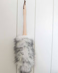 Wool Duster with Wooden Handle