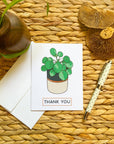 Thank You - Pilea Greeting Card