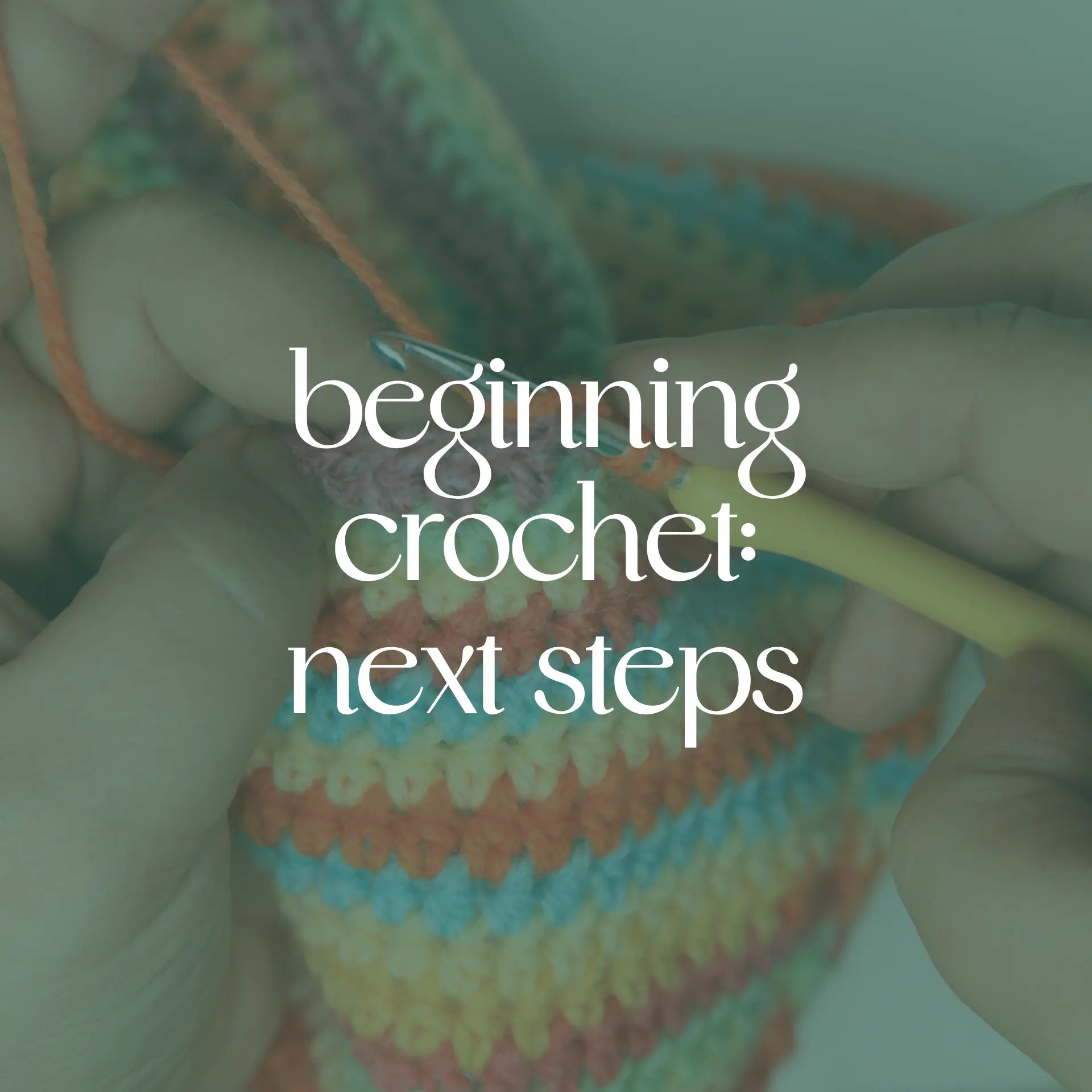 Beginning Crochet: Next Steps
