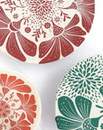 Cotton Dish Covers - Retrobloom - Set of 3 Round Variety Pack