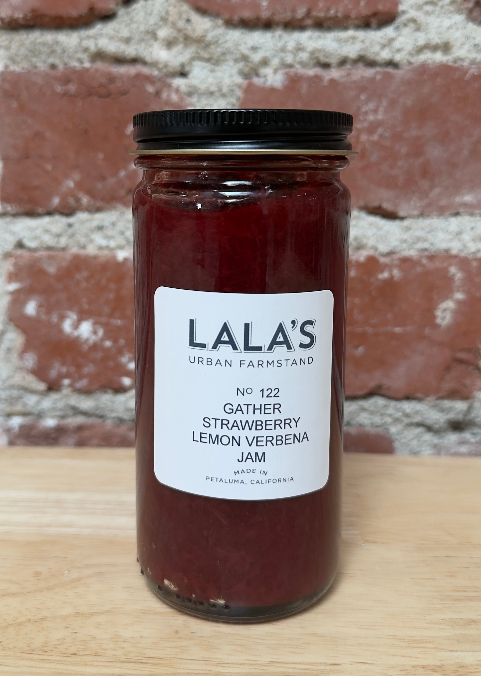 Lala's + Gather Strawberry Lemon Verbena Jam