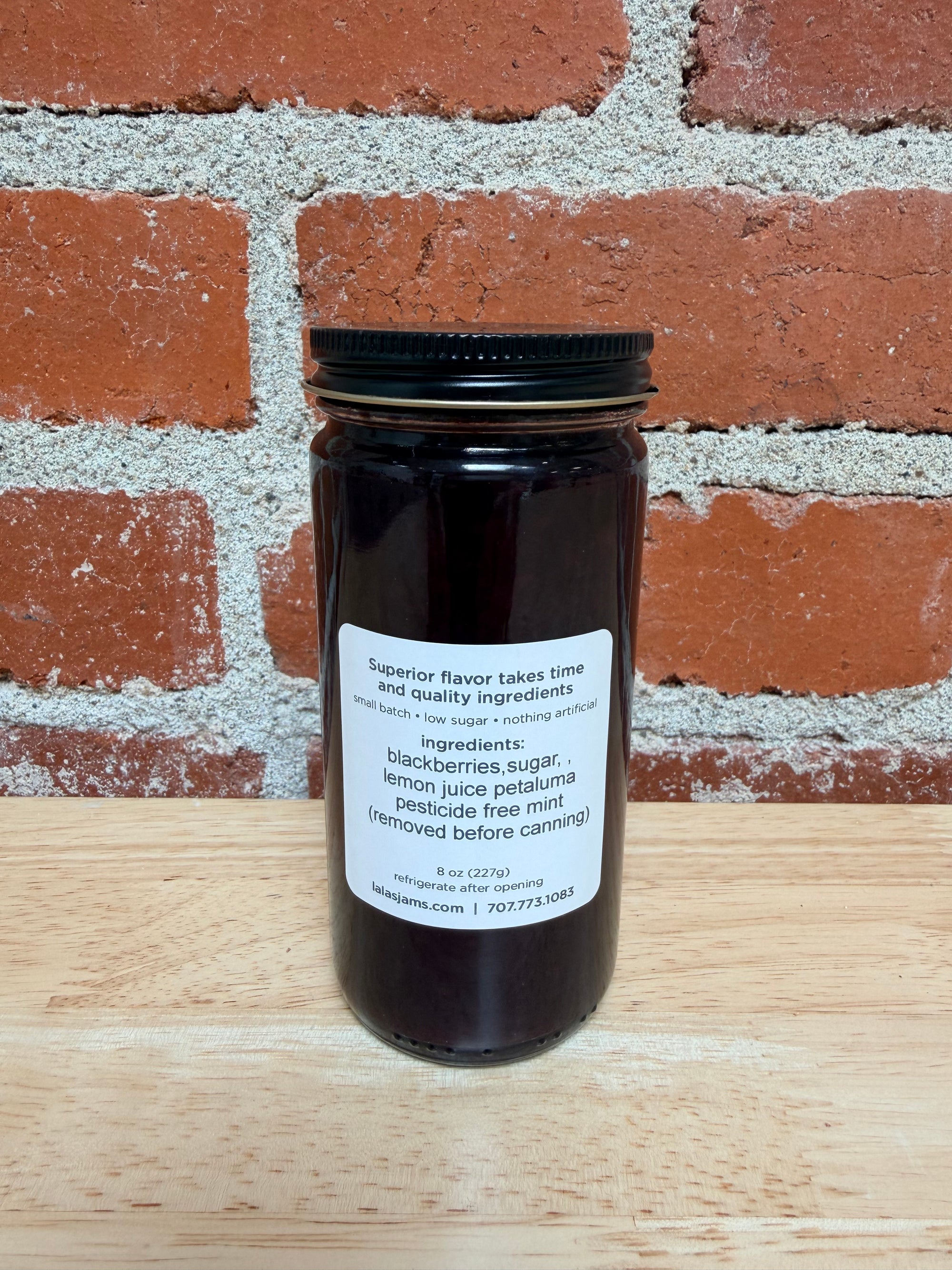 Lala's Blackberry Mint Jam