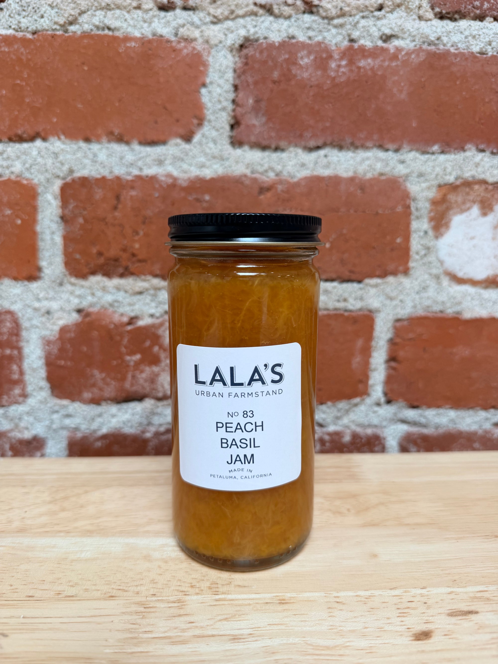 Lala's Peach Basil Jam