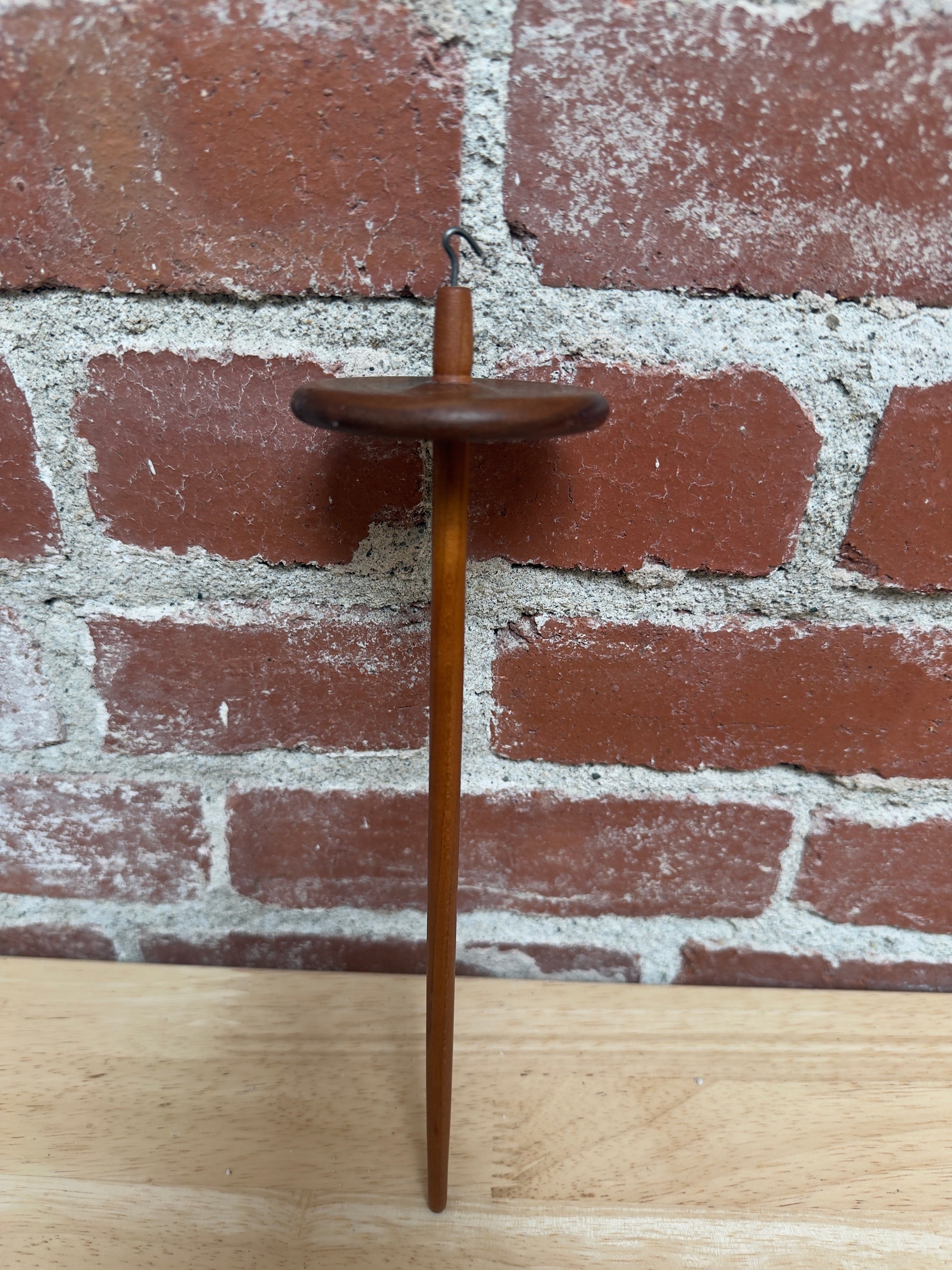 Handmade Local Harwood Top Whorl Drop Spindle