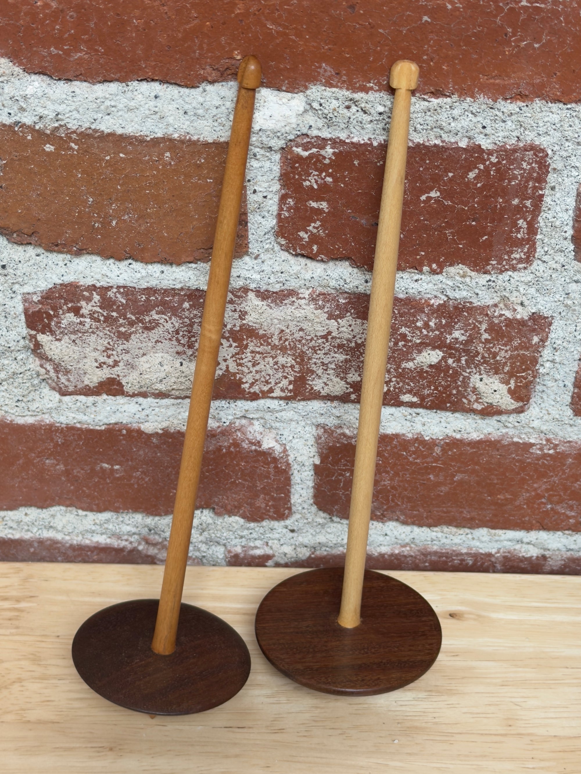 Handmade Local Hardwood Bottom Whorl Drop Spindle
