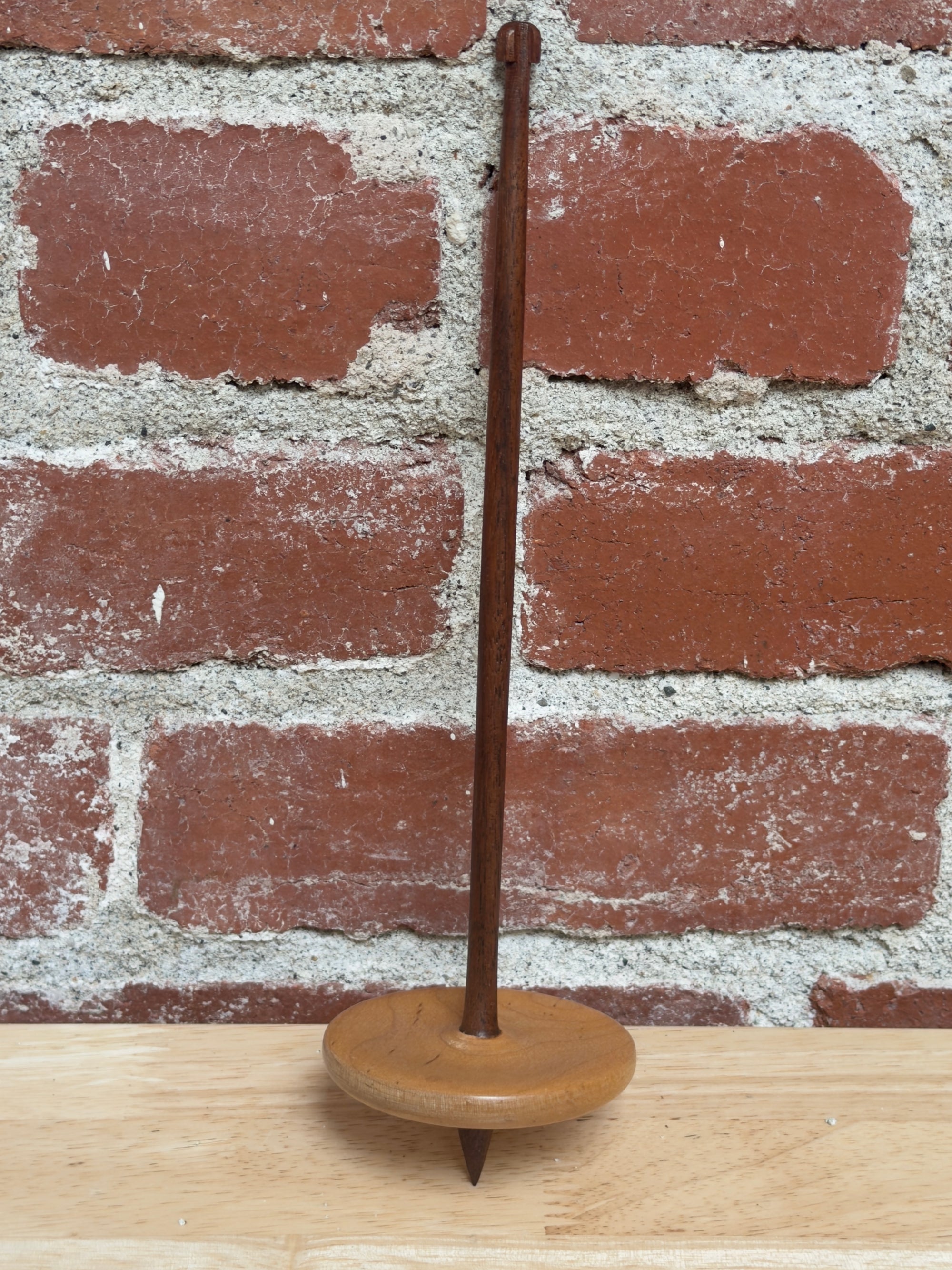 Handmade Local Hardwood Bottom Whorl Drop Spindle