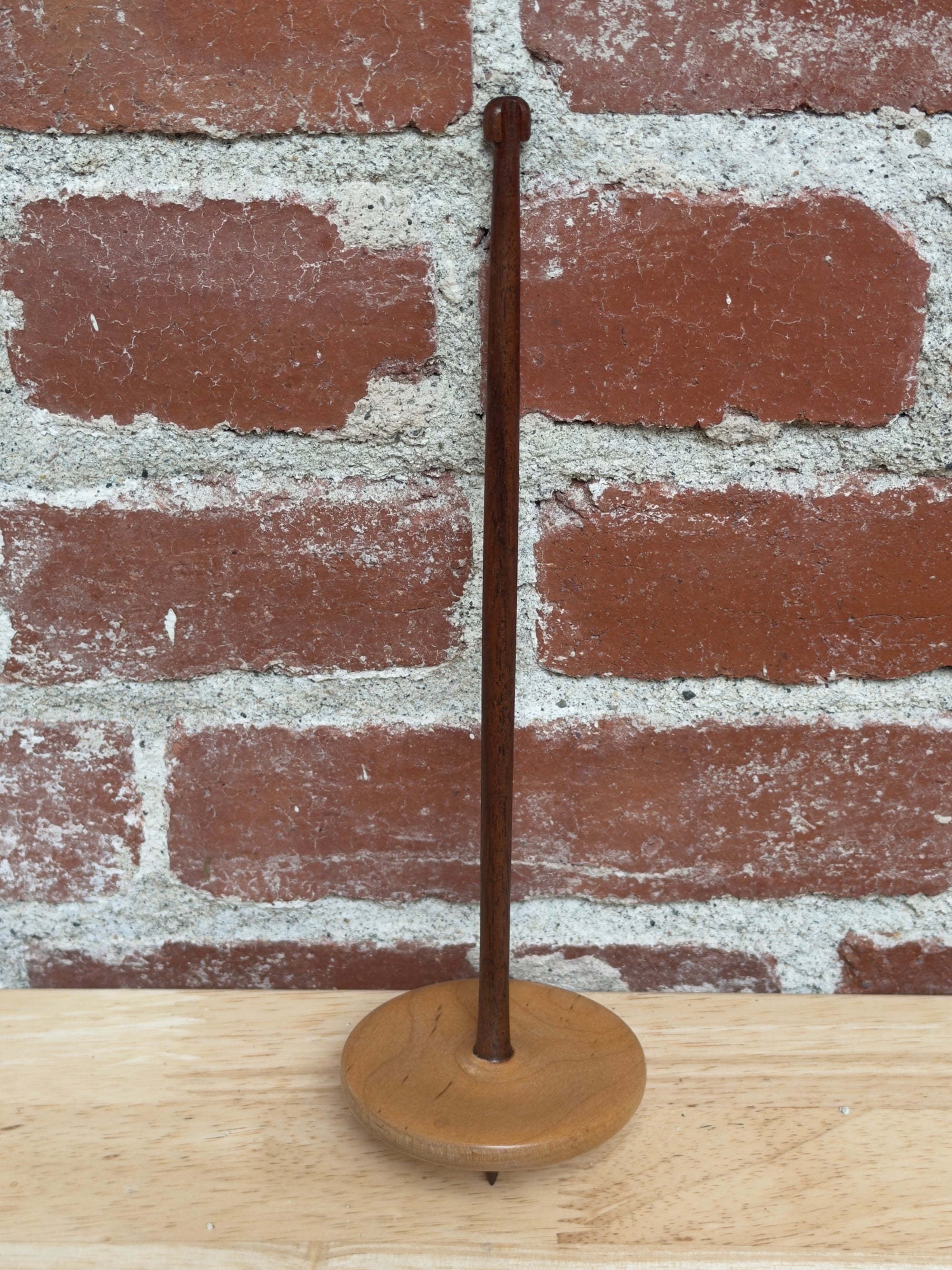 Handmade Local Hardwood Bottom Whorl Drop Spindle